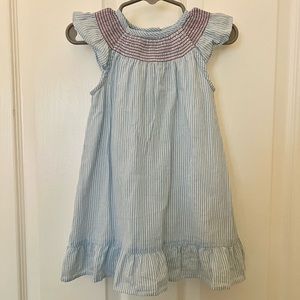 Janie and Jack Baby Striped Smock Dress